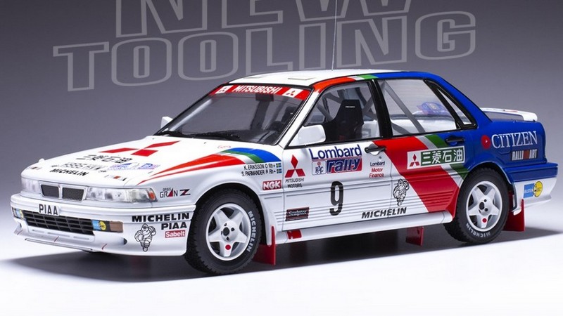 Mitsubishi Galant VR-4 #4 RAC Rally 1990 Vatanen - Berglund by ixo-models
