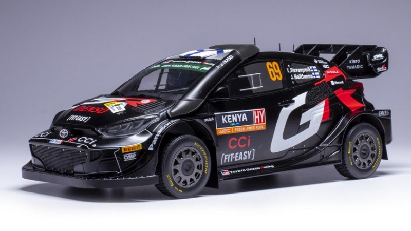 Toyota Yaris WRC #69 Safari Rally Kenya 2024 Rovanpera-Halttunen by ixo-models