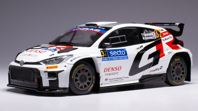 Toyota Yaris GR Rally #37 Rally Finland 2024 Yamamoto-Salminen by ixo-models