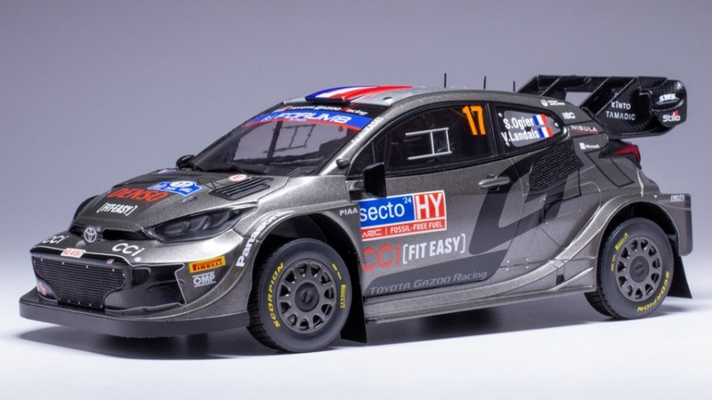 Toyota Yaris GR WRC #17 Rally Finland 2024 Ogier-Landais by ixo-models