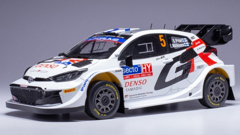 Toyota Yaris GR WRC #5 Rally Finland 2024 Pajari-Malkonen by ixo-models