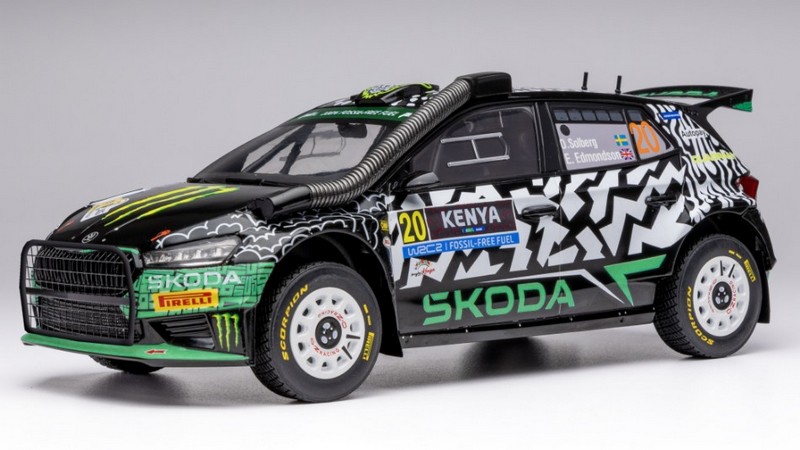 Skoda Fabia #22 Rally Safary Kenya 2024 Soberg-Edmondson by ixo-models