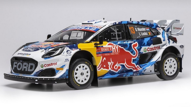 Ford Puma #13 Rally1 Chile 2024 Munster-Louka by ixo-models