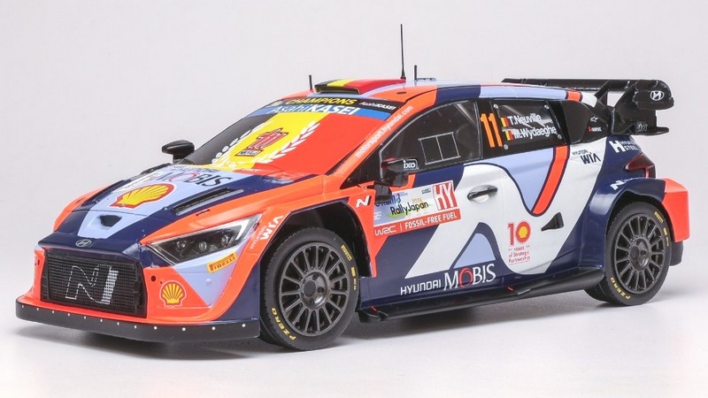 Hyundai I20N #11 Rally1 Japan 2024 Neuville-Wydaeghe by ixo-models