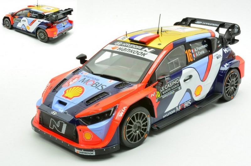 Hyundai I20N #16 Rally Monte Carlo 2025 Fourmaux-Coria by ixo-models