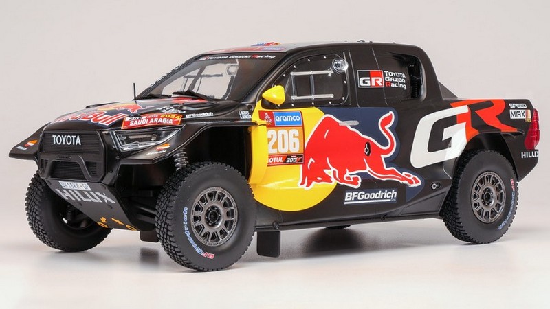 Toyota GR DKR Hilux Evo T1u #206 Rally Dakar 2024 Moraes-Monleon by ixo-models