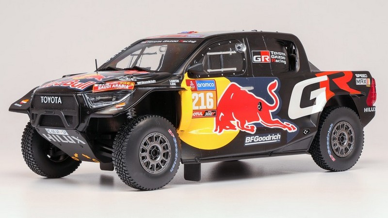 Toyota GR DKR Hilux Evo T1u #216 Rally Dakar 2024 Quintero-Zenz by ixo-models