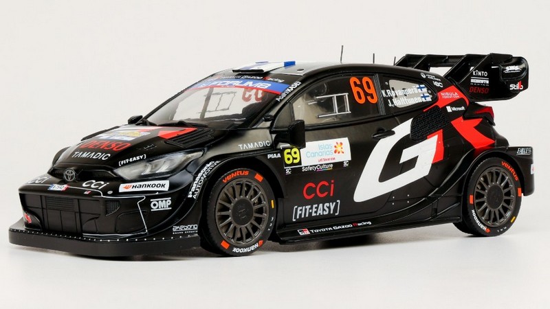 Toyota Yaris GR #69 Winner Rally1 Islas Canarias 2025 Rovanpera-Halttunen by ixo-models