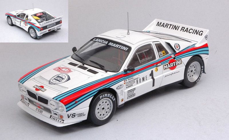 Lancia Rally 037 Martini #1 Rally Monte Carlo 1983 Rohrl - Geistdorfer by ixo-models