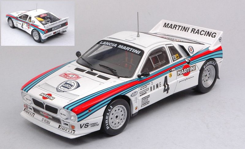 Lancia Rally 037 Martini #4 Rally Monte Carlo 1983 Alen - Kivimaki by ixo-models