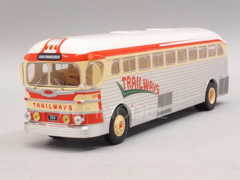 GMC PD 3751 Trailways Bus 1949 by ixo-models