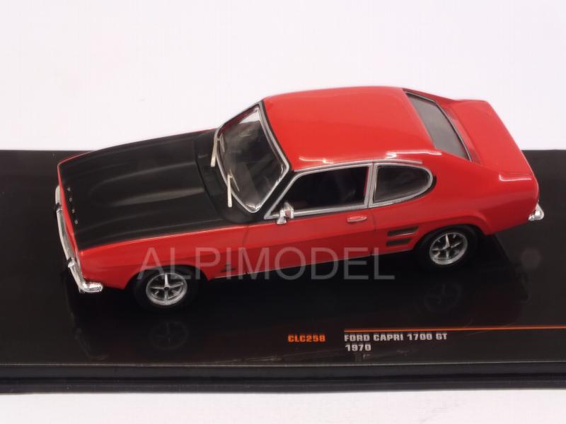 Ford Capri 1700 GT 1970 (Red/Black) - ixo-models