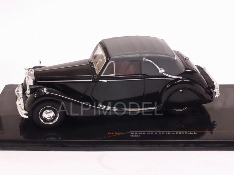 Jaguar MkV 3.5 Litre DHC Cabrio 1950 (Black) - ixo-models