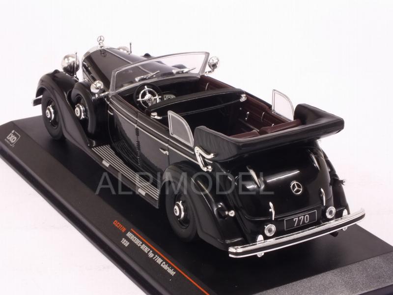 Mercedes 770K Cabriolet 1938 (Black) - ixo-models