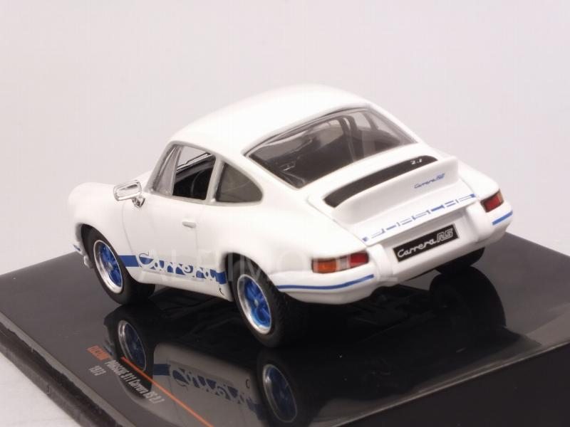 Porsche 911 Carrera RS 2.7 1973 (White/Blue) - ixo-models