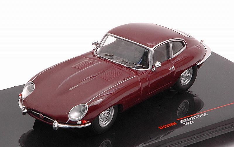 Jaguar E-Type 1963 (Dark Red) by ixo-models