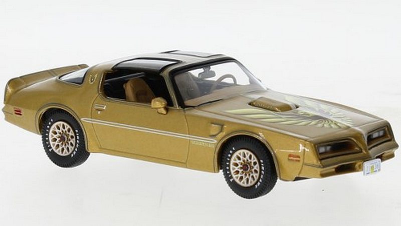 Pontiac Firebird TransAm 1978 (Metallic Gold) by ixo-models