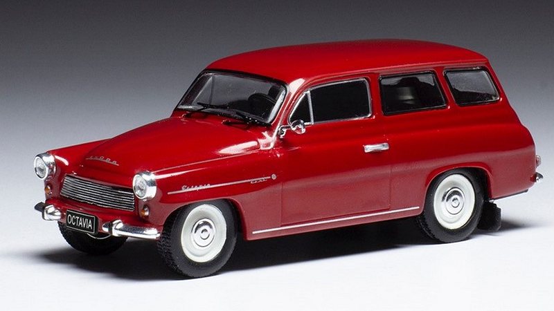 Skoda Octavia Combi 1969 (Red) by ixo-models