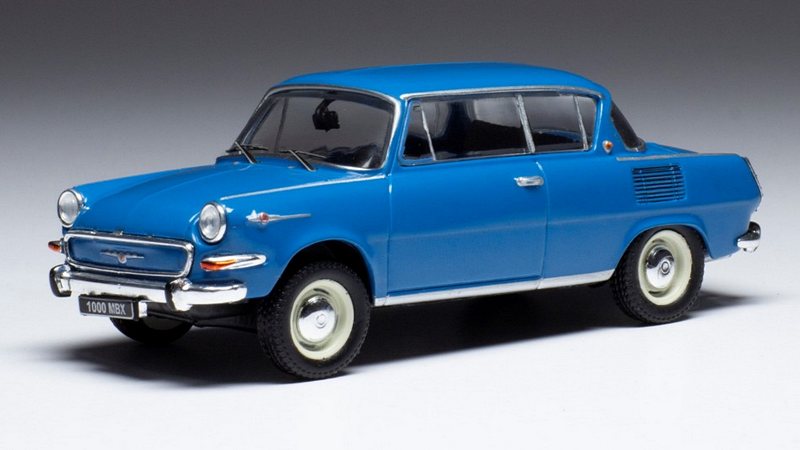 Skoda 1000 MBX 1966 (Blue) by ixo-models