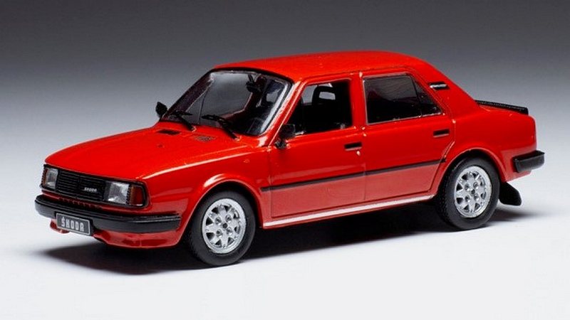 Skoda 130L 1988 (Red) by ixo-models