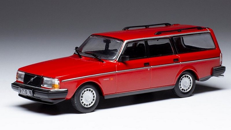 Volvo 240 GL 1989 (Red) by ixo-models