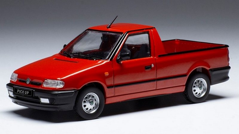 Skoda Felicia PickUp 1995 (Red) by ixo-models