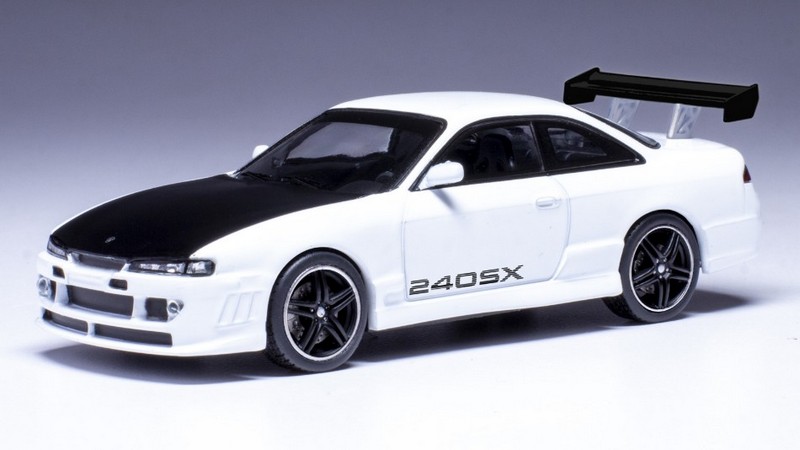 Nissan 240 SX 1997 (White) by ixo-models