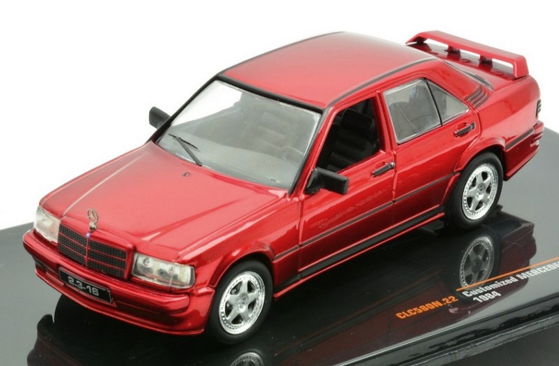 Mercedes 190E 2.3 16V 1984 (Red) by ixo-models