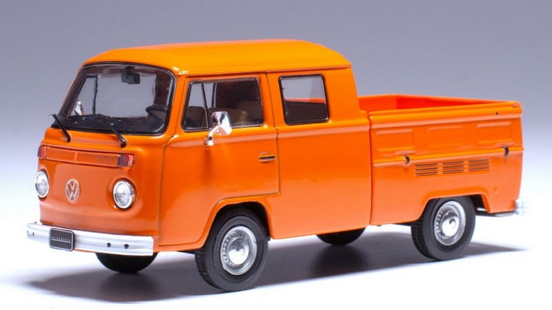 Volkswagen T2 Doka 1972 (Orange) by ixo-models