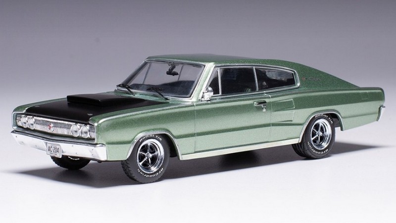 Dodge Charger 1967 (Light Green) by ixo-models