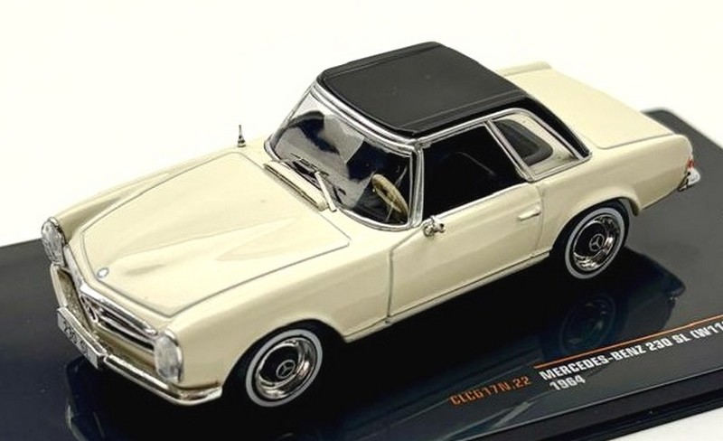 Mercedes 230 SL (W113) Hardtop 1964 (Light Beige) by ixo-models