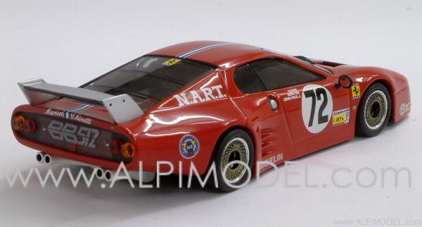 Ferrari 512BB #72 Le Mans 1982 Cudini - Morton - Paul - ixo-models