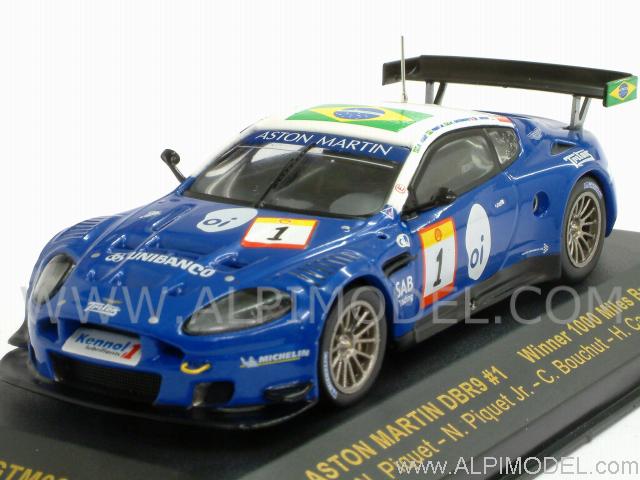 Aston Martin DBR9 #1 Winner 1000 Miles Brasil 2006 Piquet - Piquet Jr. - Bouchut - Castro Neves by ixo-models