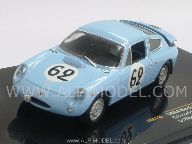 Simca Abarth 1300 Bialbero #62 Le Mans 1962 Balzarini - Albert by ixo-models