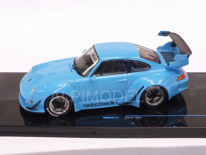 Porsche RWB 993 (Light Blue) - ixo-models