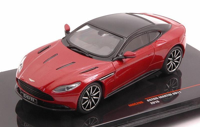 Aston Martin DB11 2016 (Metallic Red) by ixo-models