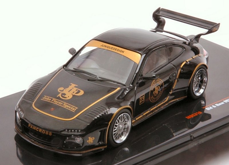 Porsche Old And New 997 #23 JPS Black (Base 911-997) by ixo-models