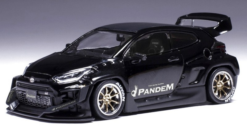 Toyota Pandem GR Yaris (Black) by ixo-models