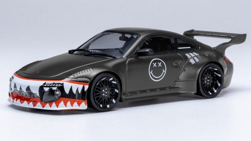 Porsche 911 (997) Old & New 2020 (Grey) by ixo-models