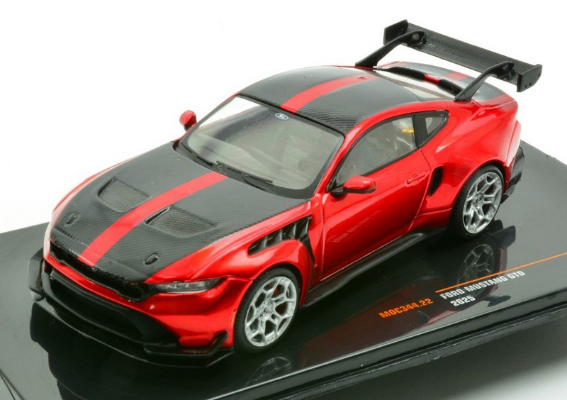 Ford Mustang GTD 2025 (Red) by ixo-models