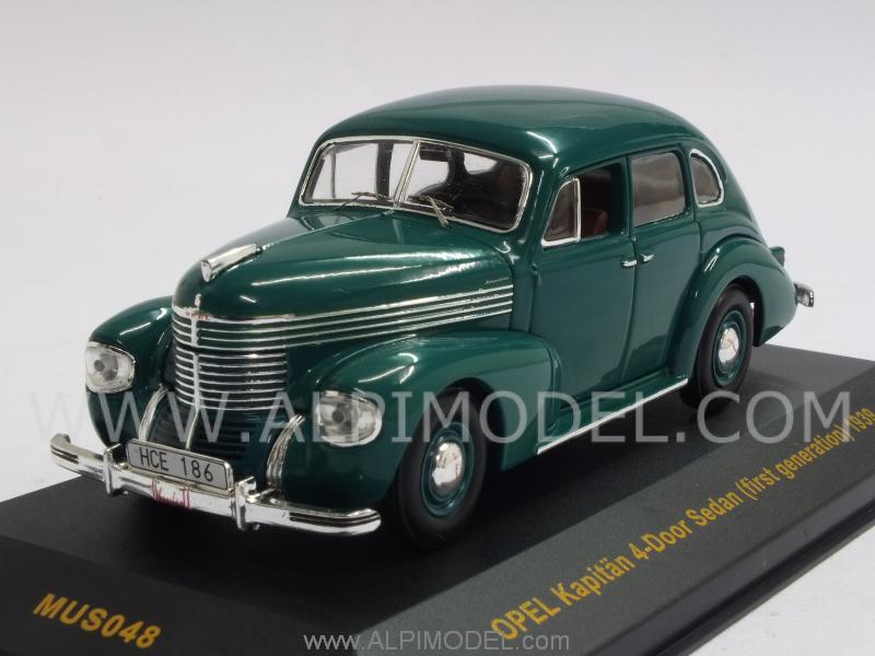 Opel Kapitan 4-doors Sedan First Generation 1939 (Green) by ixo-models