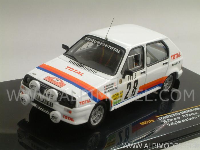 Citroen Visa Chrono #28 Rally Monte Carlo 1983 Breton - Chomat by ixo-models