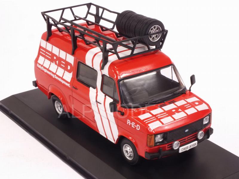 Ford Transit MkII 1985 Rally Assistance R-E-D - ixo-models