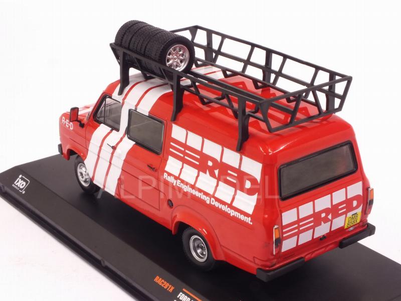 Ford Transit MkII 1985 Rally Assistance R-E-D - ixo-models