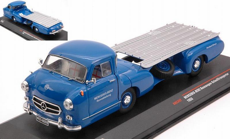 Mercedes Race Transporter Blaues Wunder 1955 by ixo-models