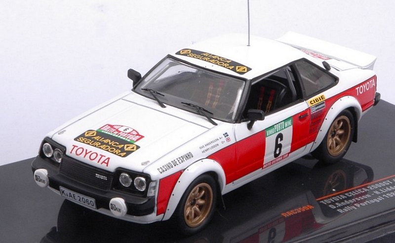 Toyota Celica 2000 GT #6 Rally Portugal 1980 Anderson - Liddon by ixo-models