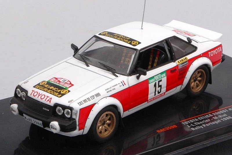 Toyota Celica 2000 GT #15 Rally Portugal 1980 Therier - Vial by ixo-models