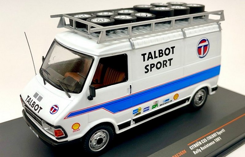 Citroen C35 Talbot Sport 1981 Rally Assistance by ixo-models