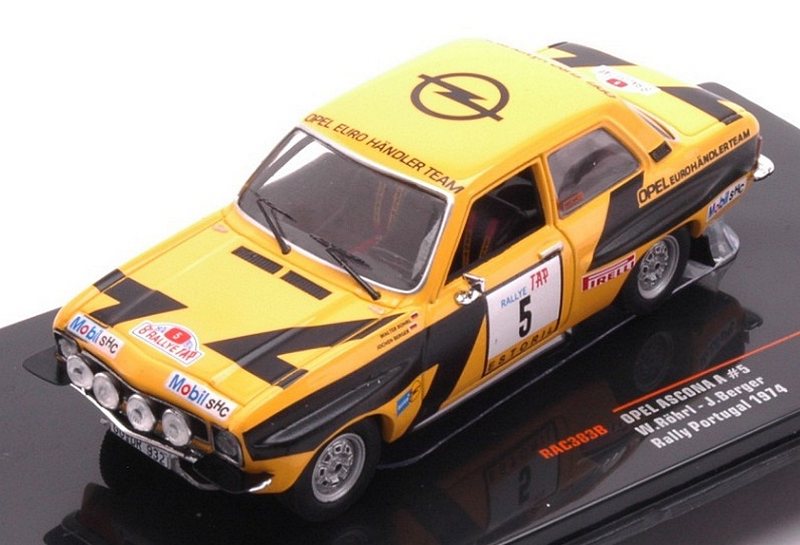 Opel Ascona #5 Rally Portugal 1974 Rohr - Berger by ixo-models