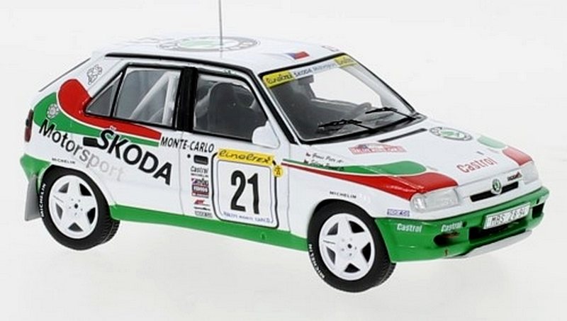 Skoda Felicia #21 Rally Monte Carlo 1997 Sibera - Gross by ixo-models